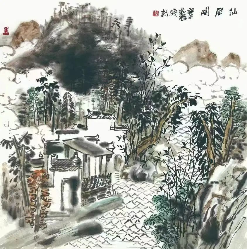 “时代·人民”2024中国美术报艺术季系列展丨廖新参展“文脉心迹——全国中国画作品邀请展”