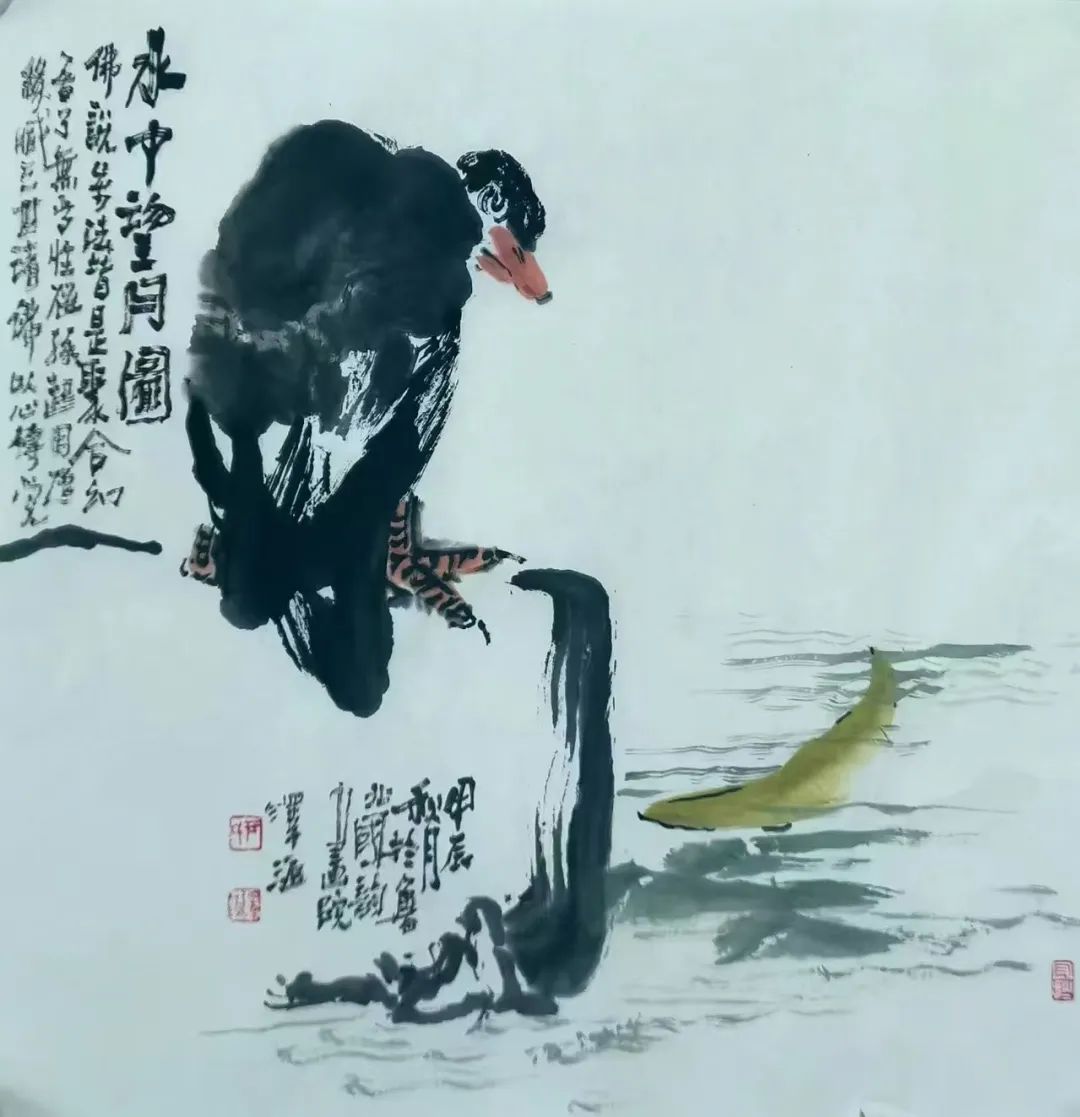 细腻笔法勾勒绝美意境，绚丽色彩铺陈青山叠翠 | 于泽海应邀参展“墨华雅集——2025年迎新年书画邀请展”