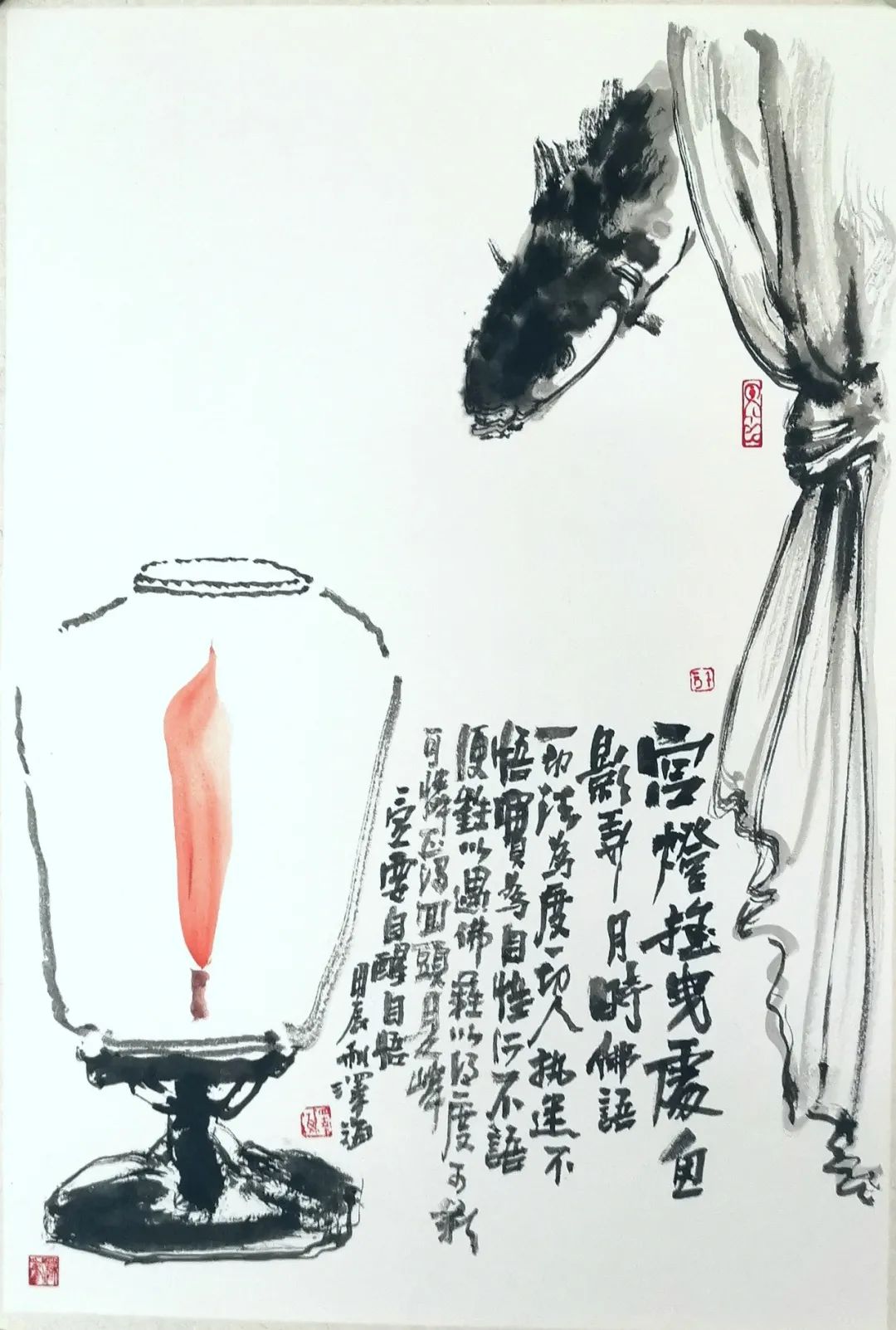 细腻笔法勾勒绝美意境，绚丽色彩铺陈青山叠翠 | 于泽海应邀参展“墨华雅集——2025年迎新年书画邀请展”