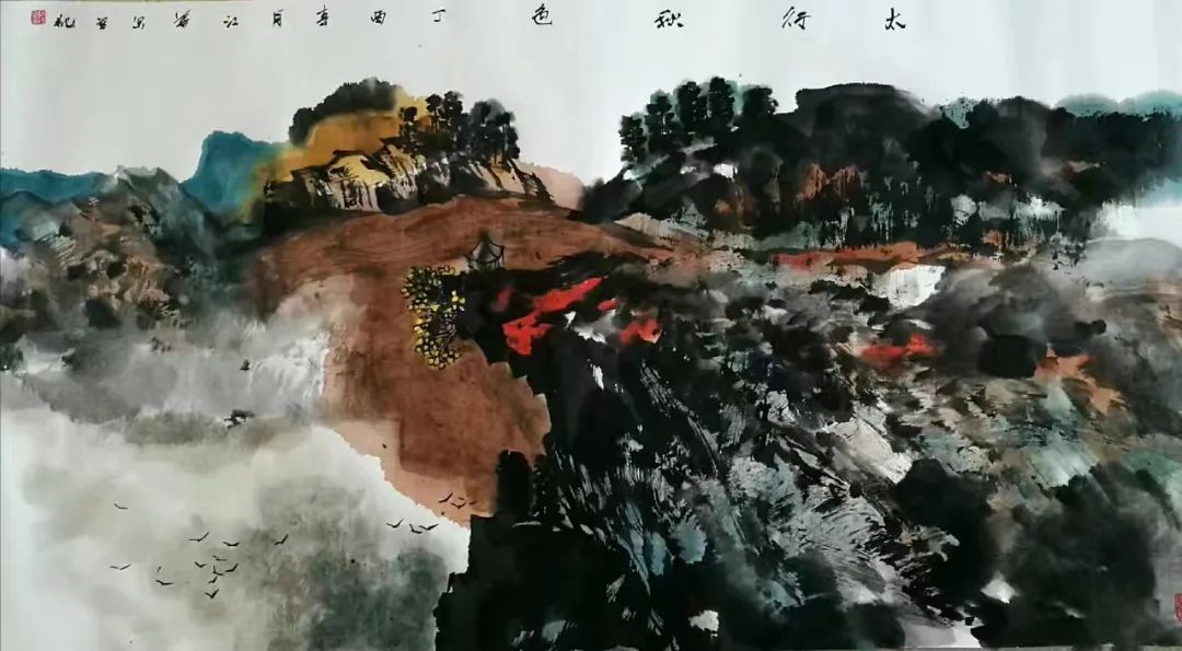 墨色淋漓障犹湿，极尽海南风光美 | 阮江华应邀参展“2024臻美大境——当代中国画名家学术邀请展”