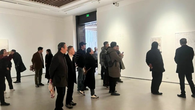 “隐者的面孔：党震绘画作品展”在西安崔振宽美术馆开展，展期至明年1月15日