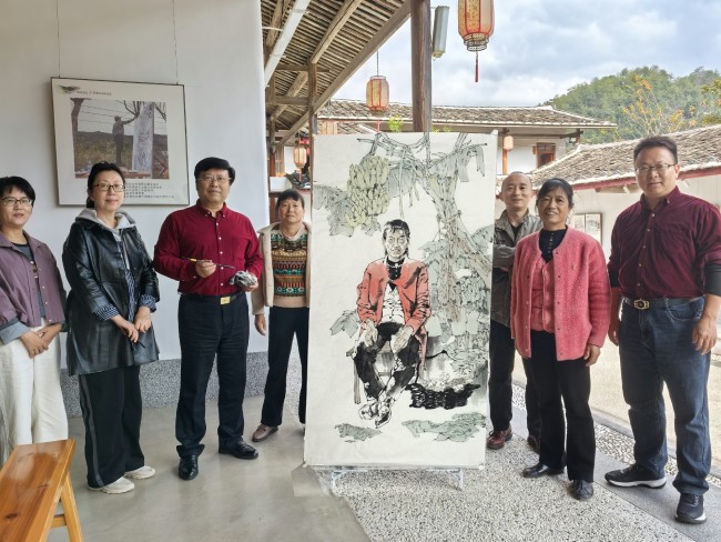 孔维克：民革全国书画龙岩培训，采风写生作品欣赏