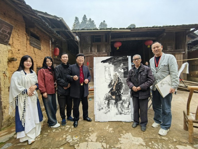 孔维克：民革全国书画龙岩培训，采风写生作品欣赏