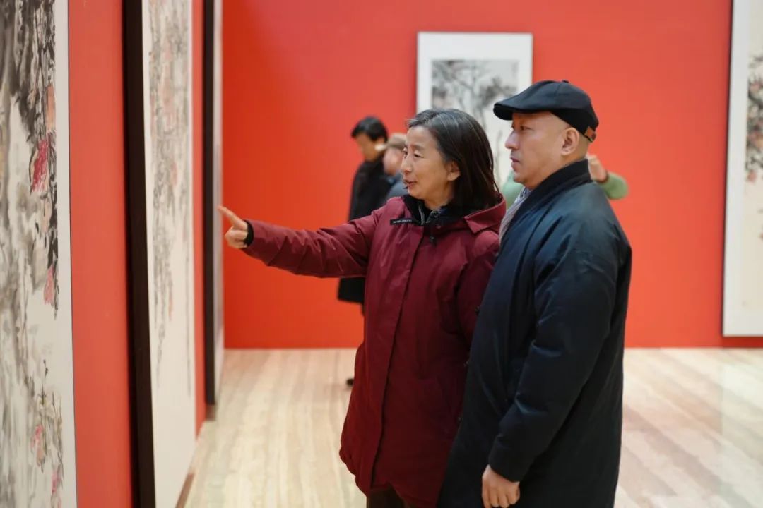 “榴实正红——全国名家石榴主题美术作品邀请展”在中国国家画院开幕