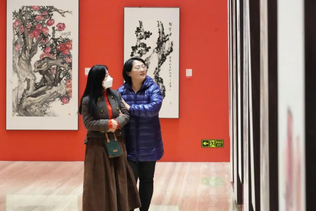 “榴实正红——全国名家石榴主题美术作品邀请展”在中国国家画院开幕