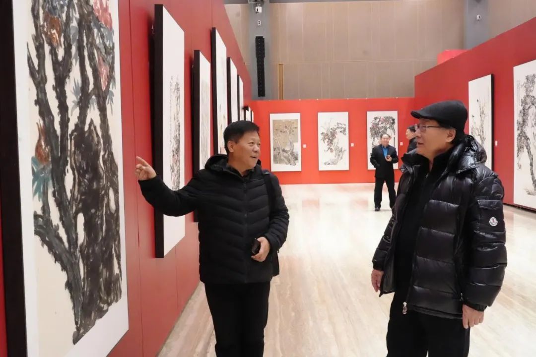 “榴实正红——全国名家石榴主题美术作品邀请展”在中国国家画院开幕