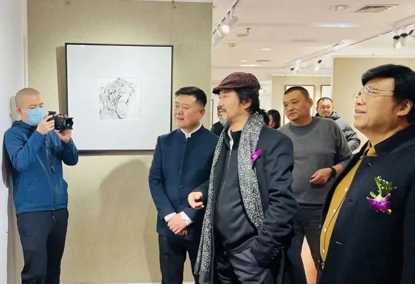 “虎韵承宗——孟祥顺·刘扬师生画虎作品展”在北京荣宝斋美术馆开幕