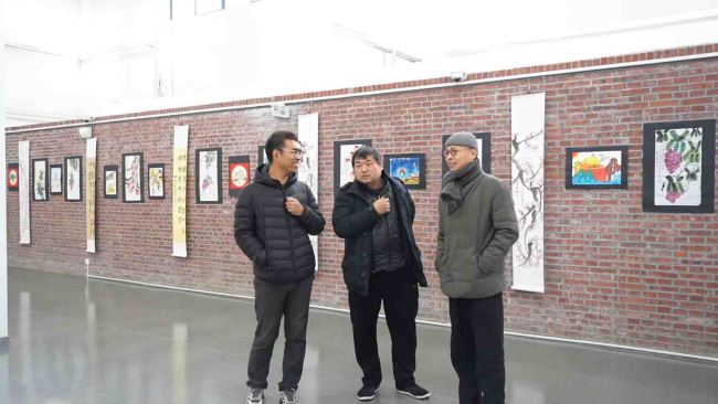 “庆祝澳门回归二十五周年暨第八届‘中华石敢当’鲁澳名家美术展”今日上午在济南开幕