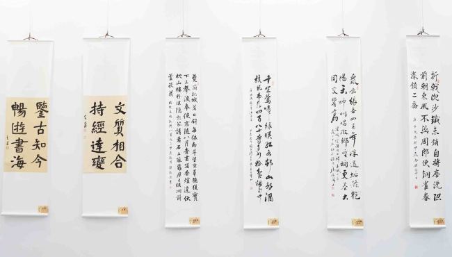 “庆祝澳门回归二十五周年暨第八届‘中华石敢当’鲁澳名家美术展”今日上午在济南开幕