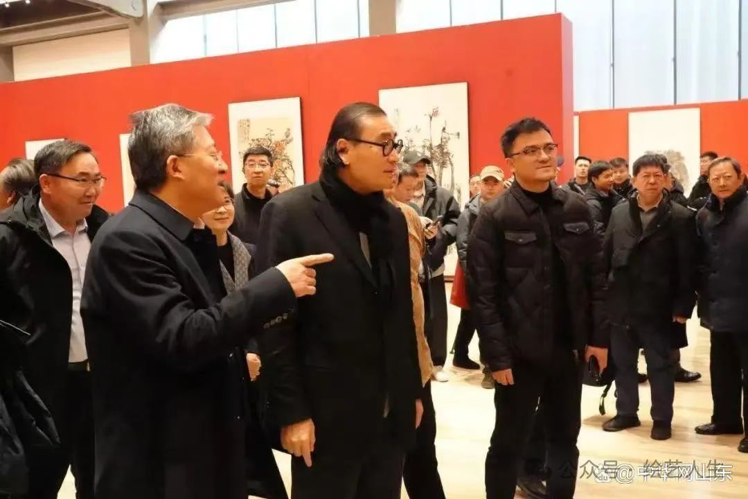 孔维克《傲雪榴园》参加全国“榴实正红”美术作品邀请展，广受关注