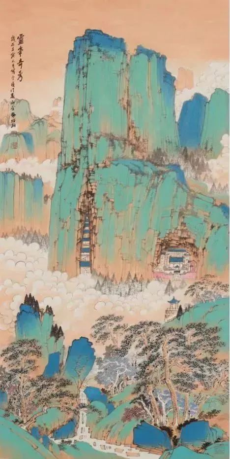 邓绍炳·青绿山水画 | 塑山水之形，见江山妩媚