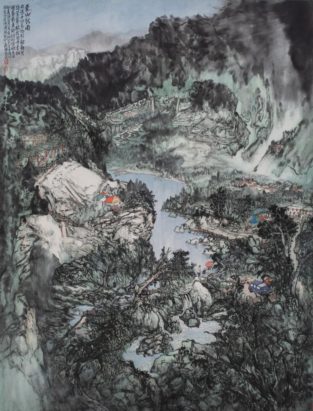 春节好眼福 | 吴疆应邀参展，“灵蛇献瑞——中国当代书画名家迎春展”明年1月21日将在潍坊青州举办