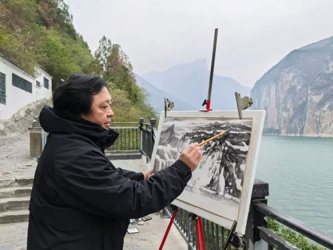 邓建强·重庆奉节写生 | 绘就山河灵韵，赓续三峡文化脉络