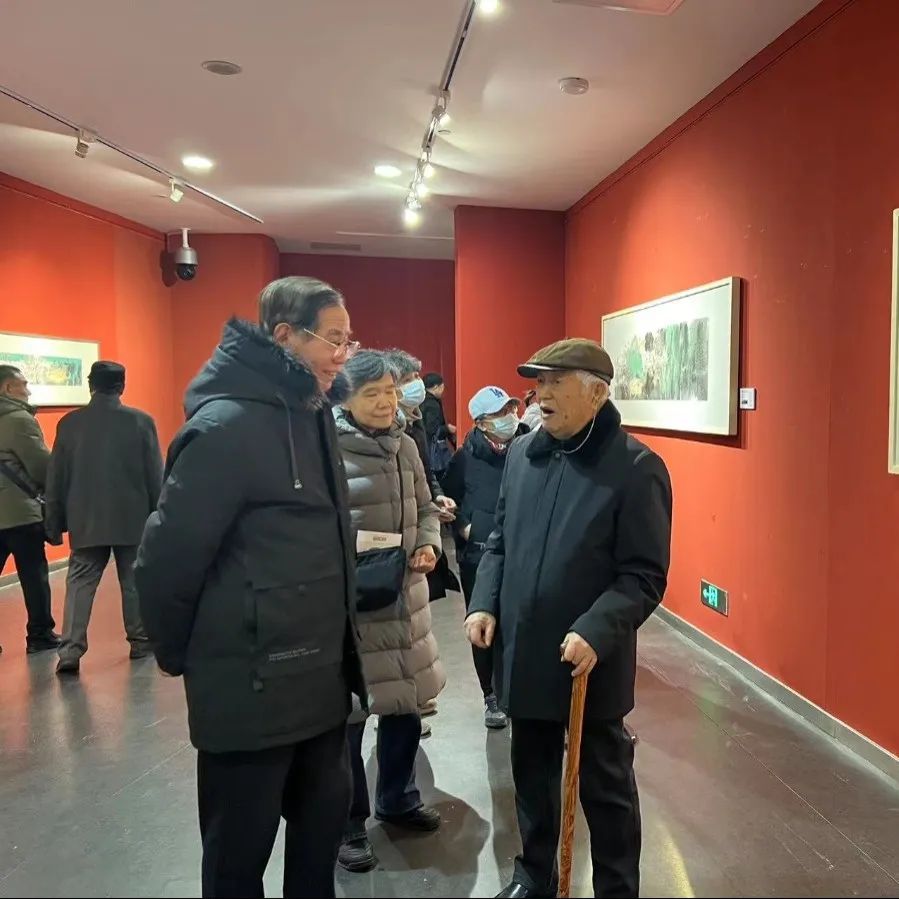 春节好眼福 | “天地人和·大道不孤——卢禹舜中国画作品展”昨日在太原美术馆开幕