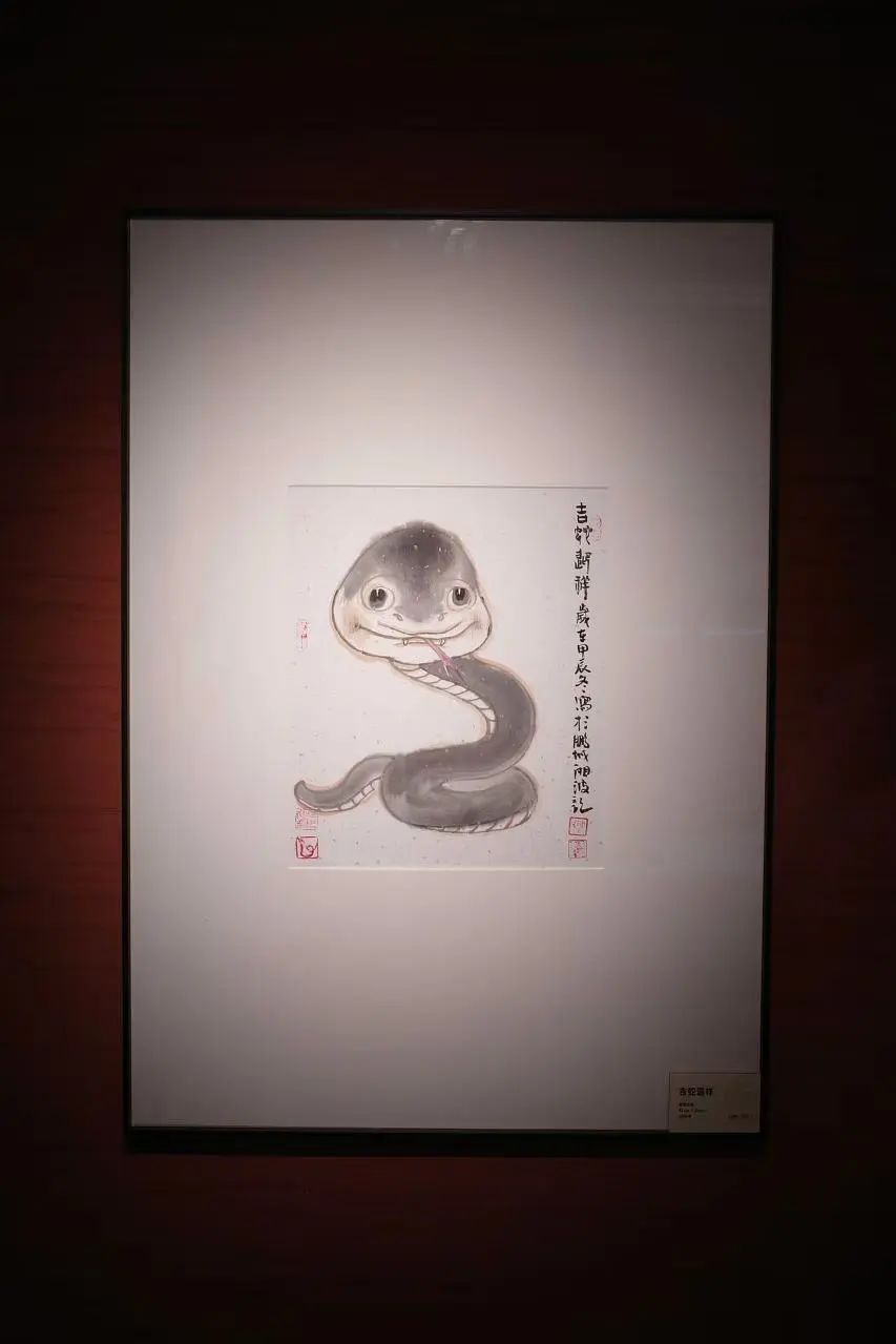 春节好眼福 | “春回虬转——陈湘波生肖艺术巡展”昨日在深圳福田区开展