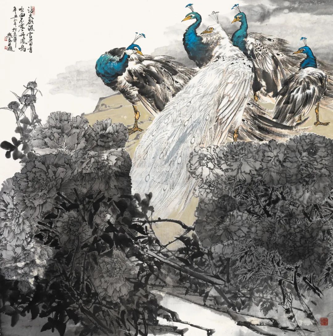 春节好眼福 | “锦羽繁花 墨韵风华——宜昌文化名家郑瑰玺大景花鸟画展”将于本周四开展