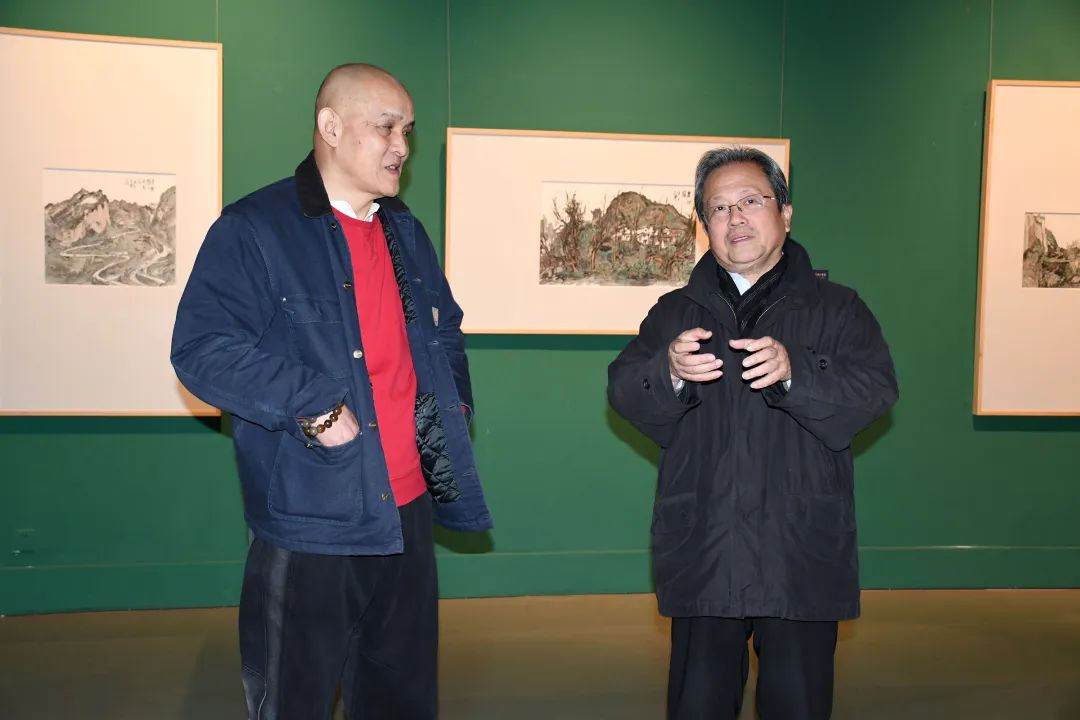 “千相万殊入画来——中国画五人展”在北京隆重开幕