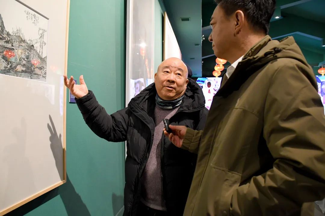 “千相万殊入画来——中国画五人展”在北京隆重开幕