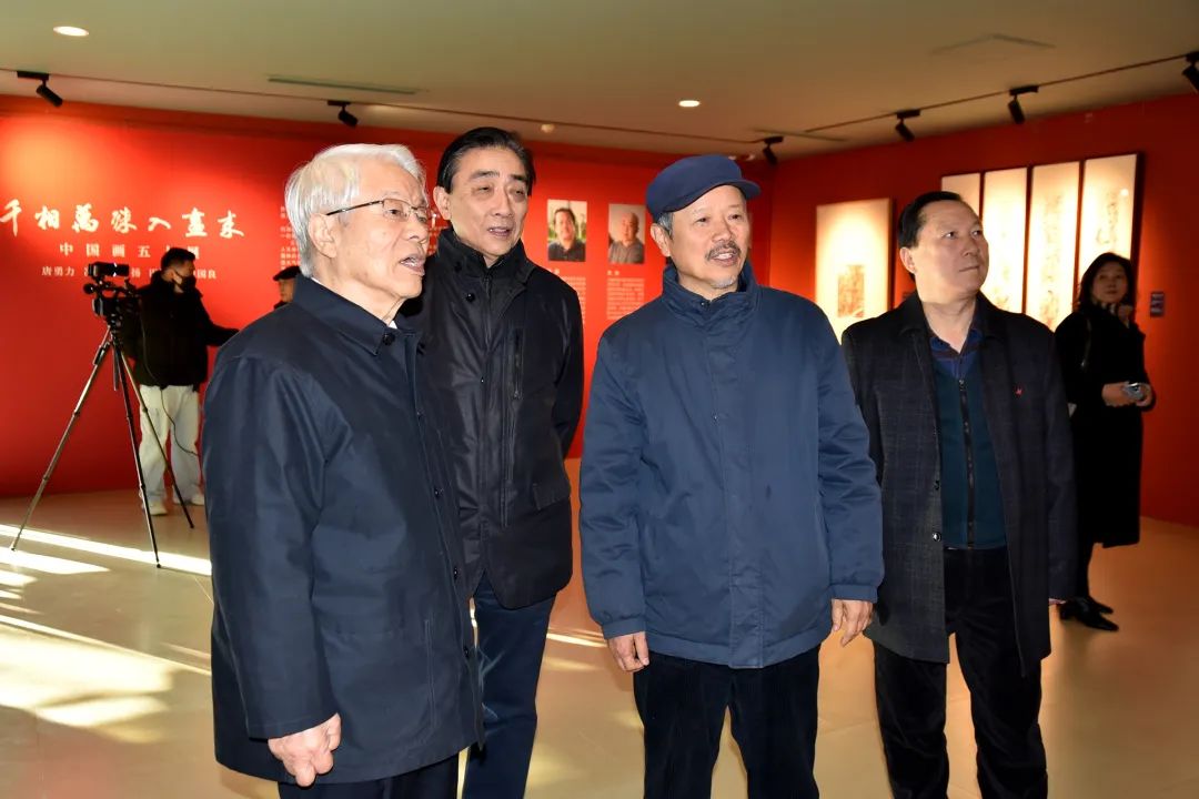 “千相万殊入画来——中国画五人展”在北京隆重开幕