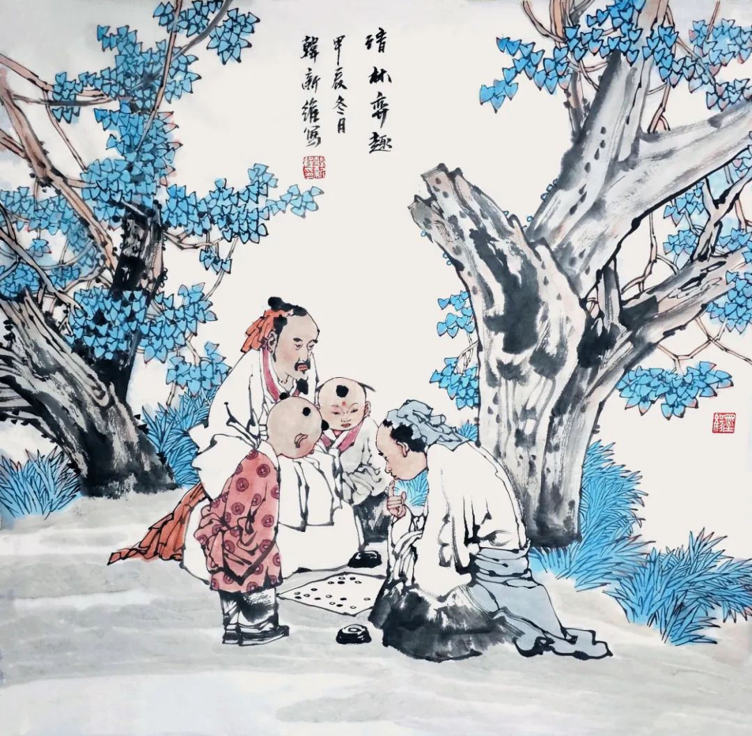 春节好眼福丨韩新维应邀参展，“灵蛇献瑞——中国当代书画名家迎春展”1月21日将在潍坊青州举办