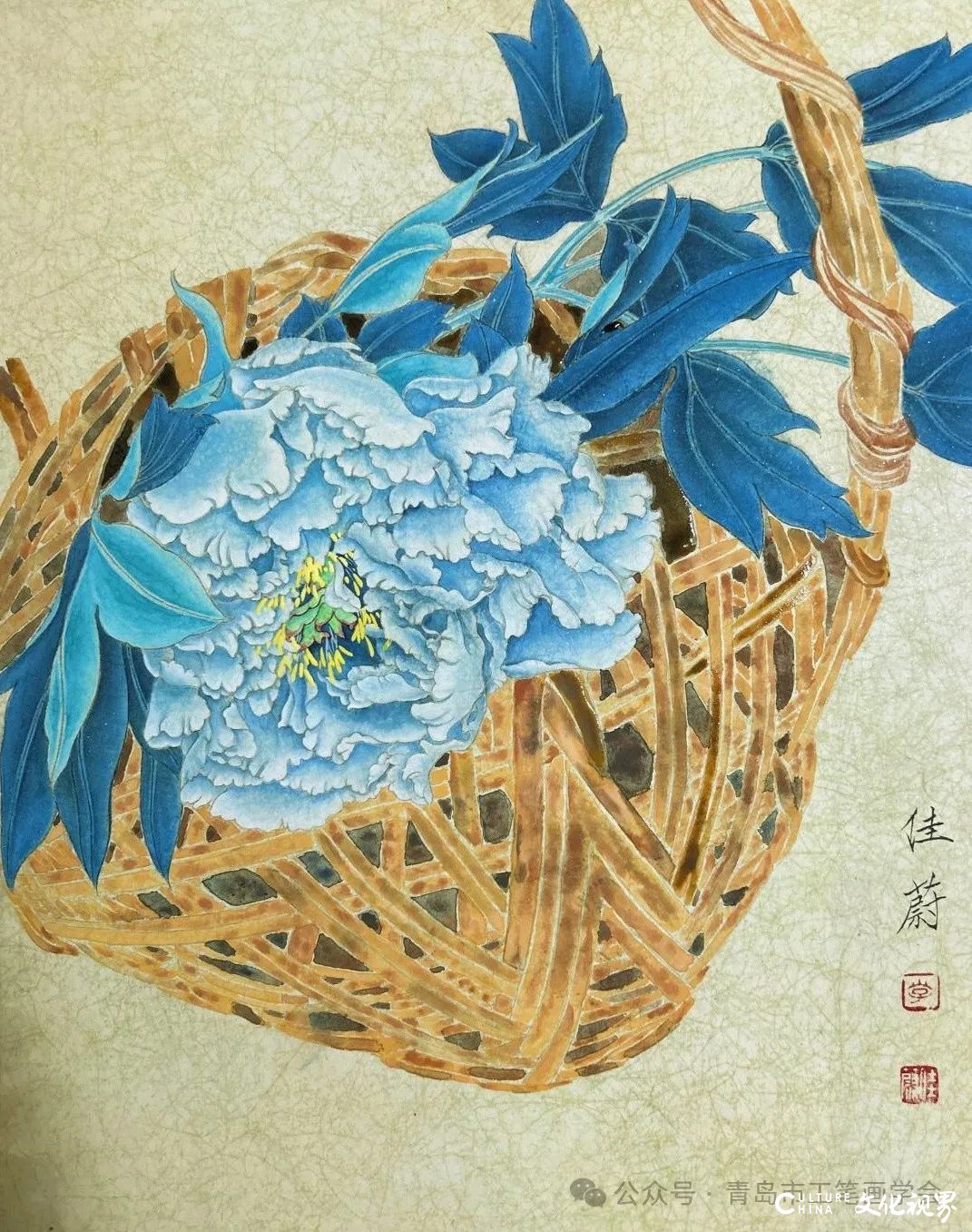 星光熠熠迎新年 | 青岛市工笔画学会成立十一周年特邀中国工笔画名家网络展（五）