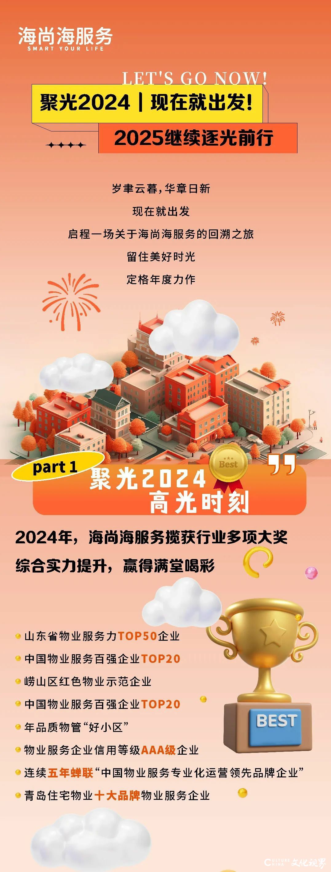 海尚海服务丨2024温馨暖心，多彩高光，2025逐光前行，焕新无限