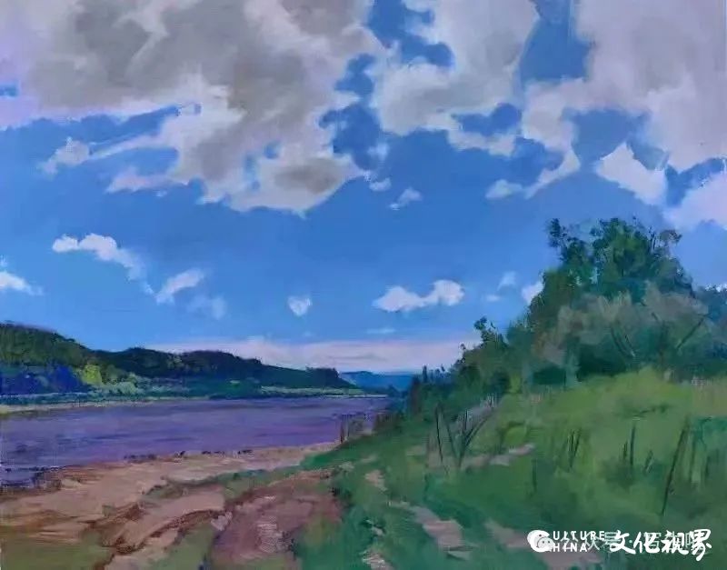 丁一林·2024油画写生新作 | 使性情之真在常绿常新的自然里焕发新意