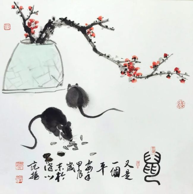 水墨绘生肖，那些藏在生灵万物中的神韵 | 范扬应邀参展“笔墨风华——2025年度中国美术家名家迎春展”