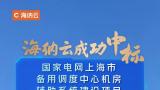 海纳云成功中标“国家电网上海市备用调度中心机房辅助系统建设项目”