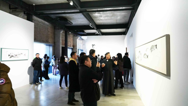 “舒卷任天真——范存刚书画展”昨日在北京开幕，展期至1月12日