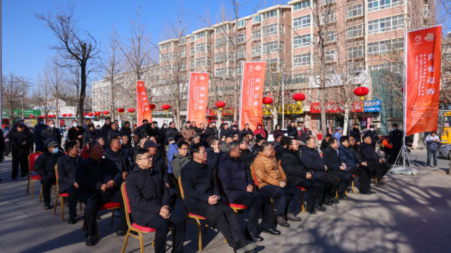 万福迎春——山东省文联新时代文明实践第十四届“百县千村”书法惠民活动主会场（济南）启动仪式今日上午举行