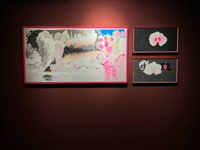 春节好眼福丨“从游园到神话——秦修平绘画路径呈现展”在南京开展，展期至4月9日