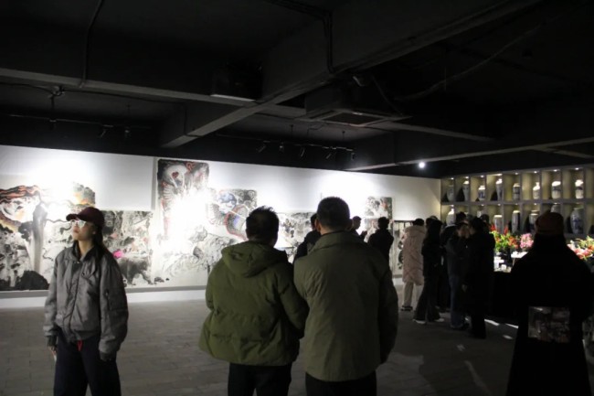 春节好眼福丨“从游园到神话——秦修平绘画路径呈现展”在南京开展，展期至4月9日