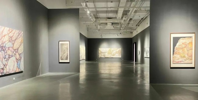 “隐者的面孔：党震绘画作品展”在西安崔振宽美术馆开展，展期至明年1月15日