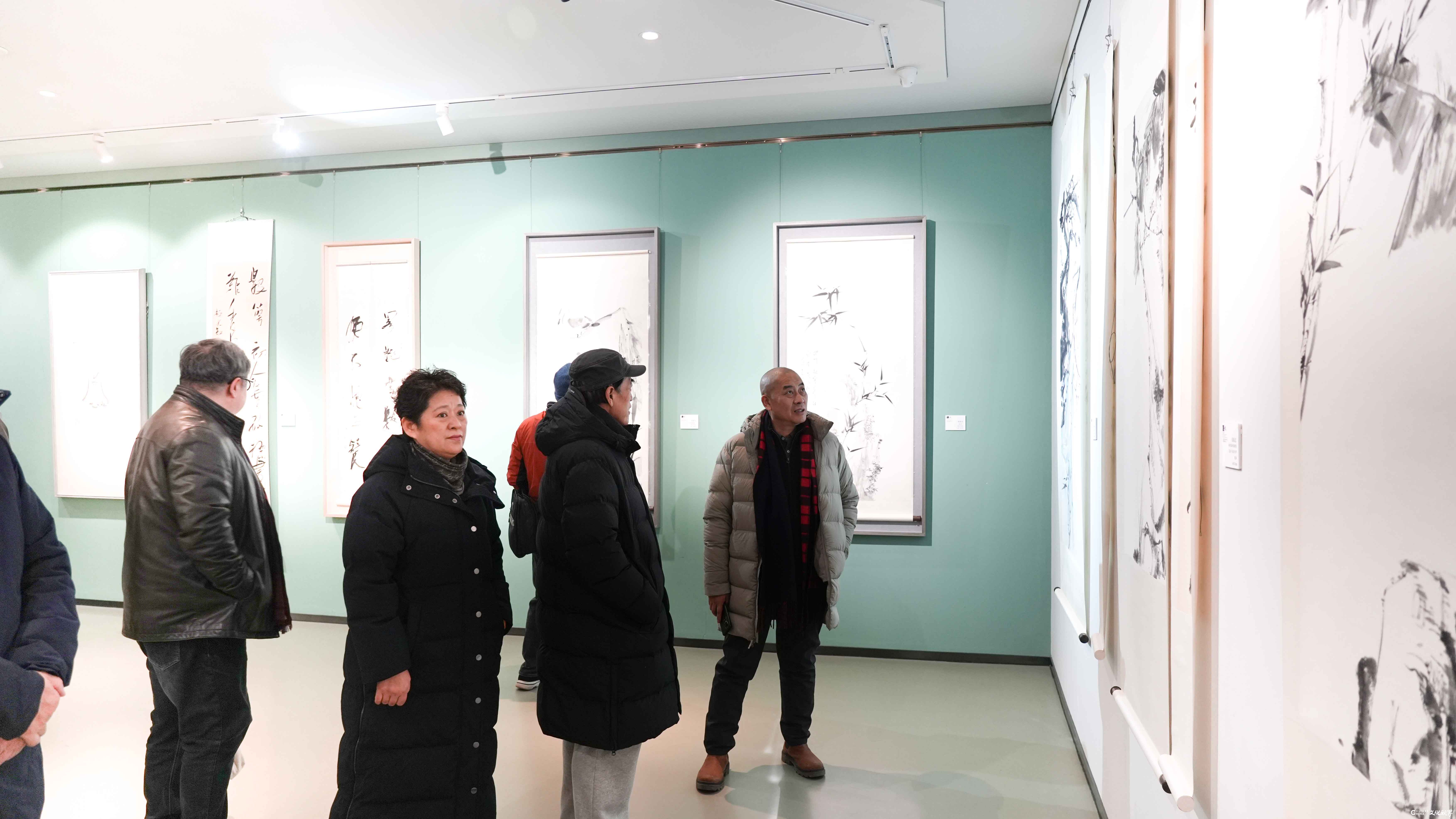 “允执——冯超 梁振忠 韩斌 韩宏宇中国画作品展（第三回）”今日在济南开幕