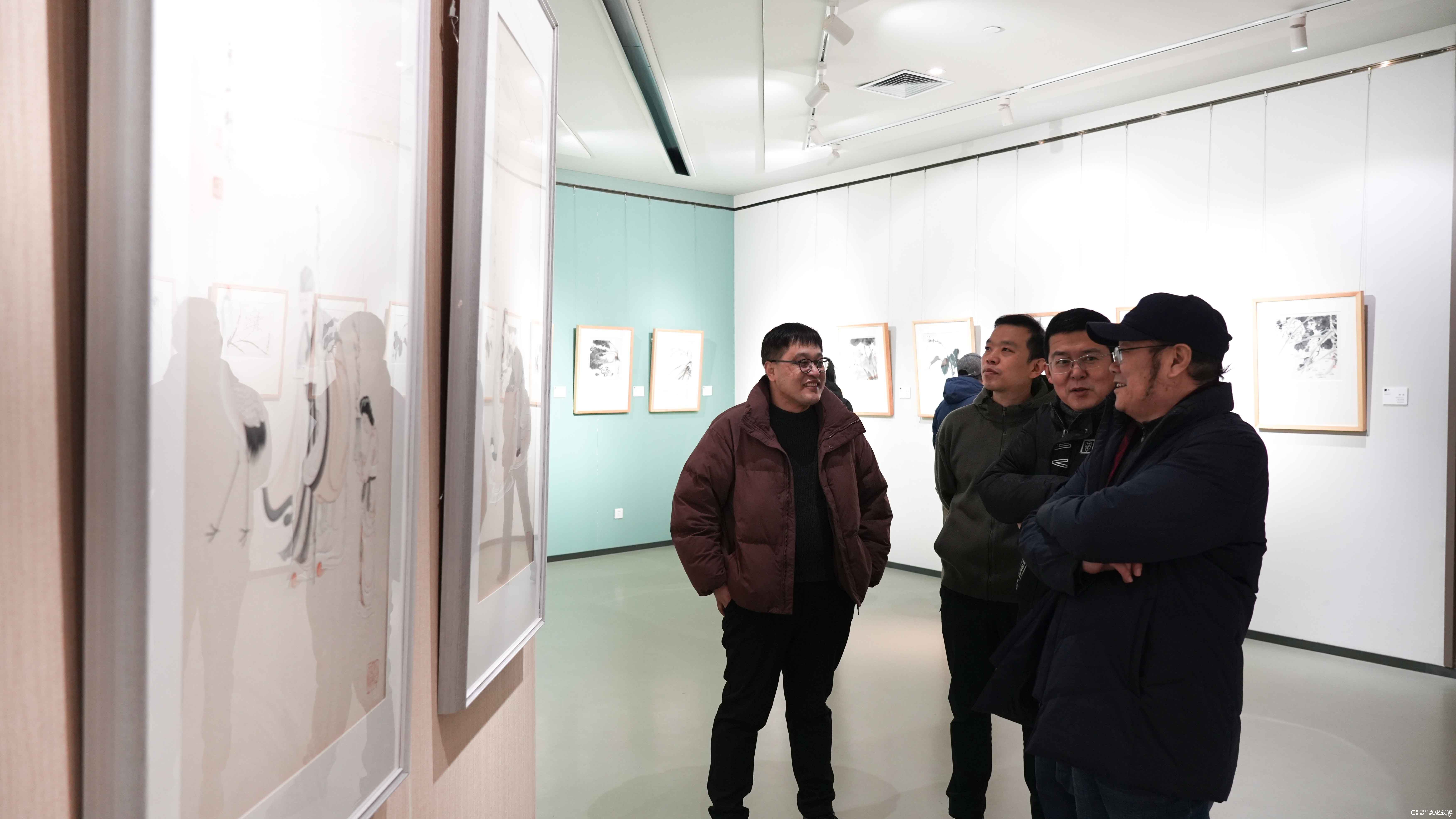 “允执——冯超 梁振忠 韩斌 韩宏宇中国画作品展（第三回）”今日在济南开幕