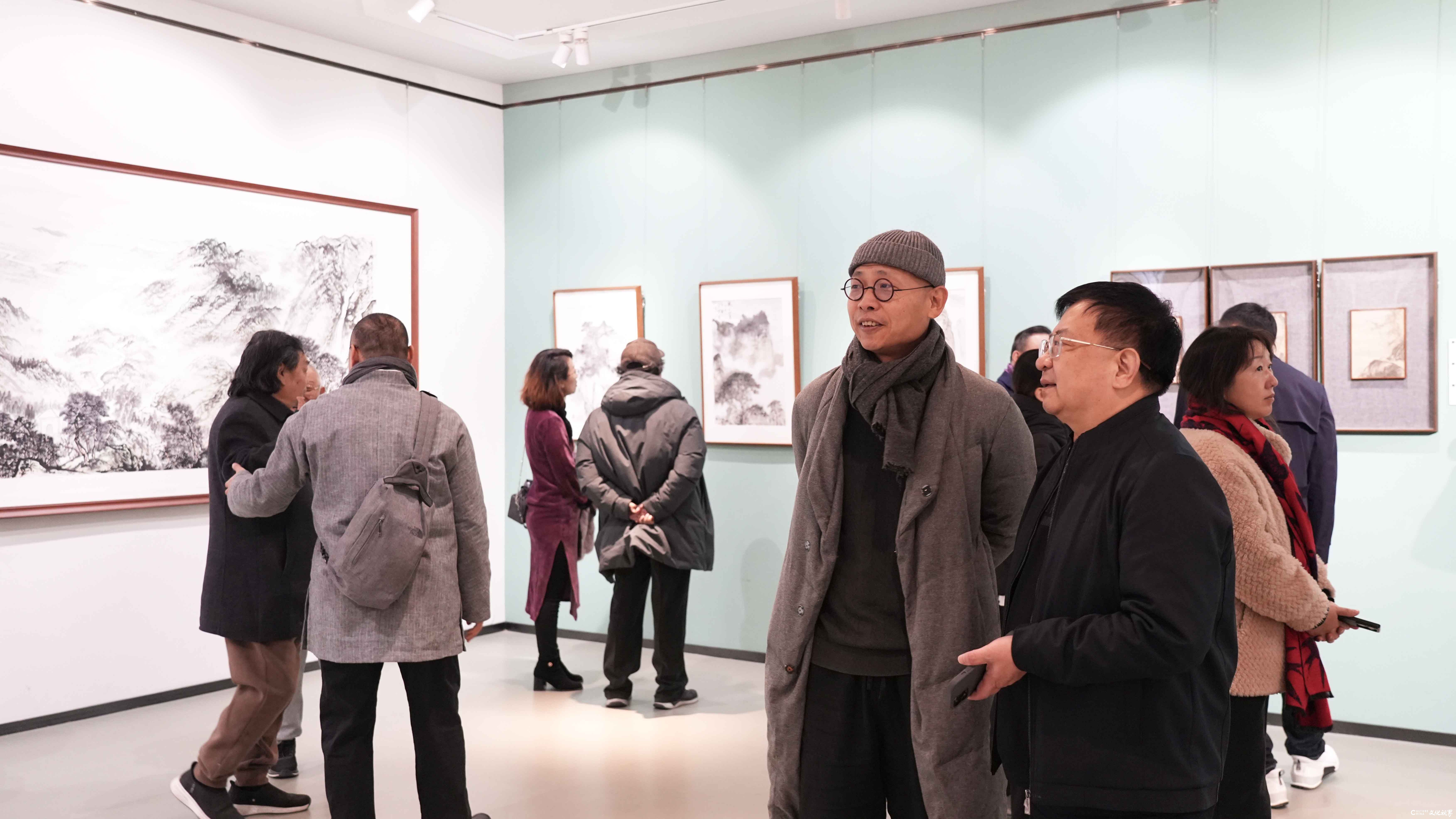 “允执——冯超 梁振忠 韩斌 韩宏宇中国画作品展（第三回）”今日在济南开幕