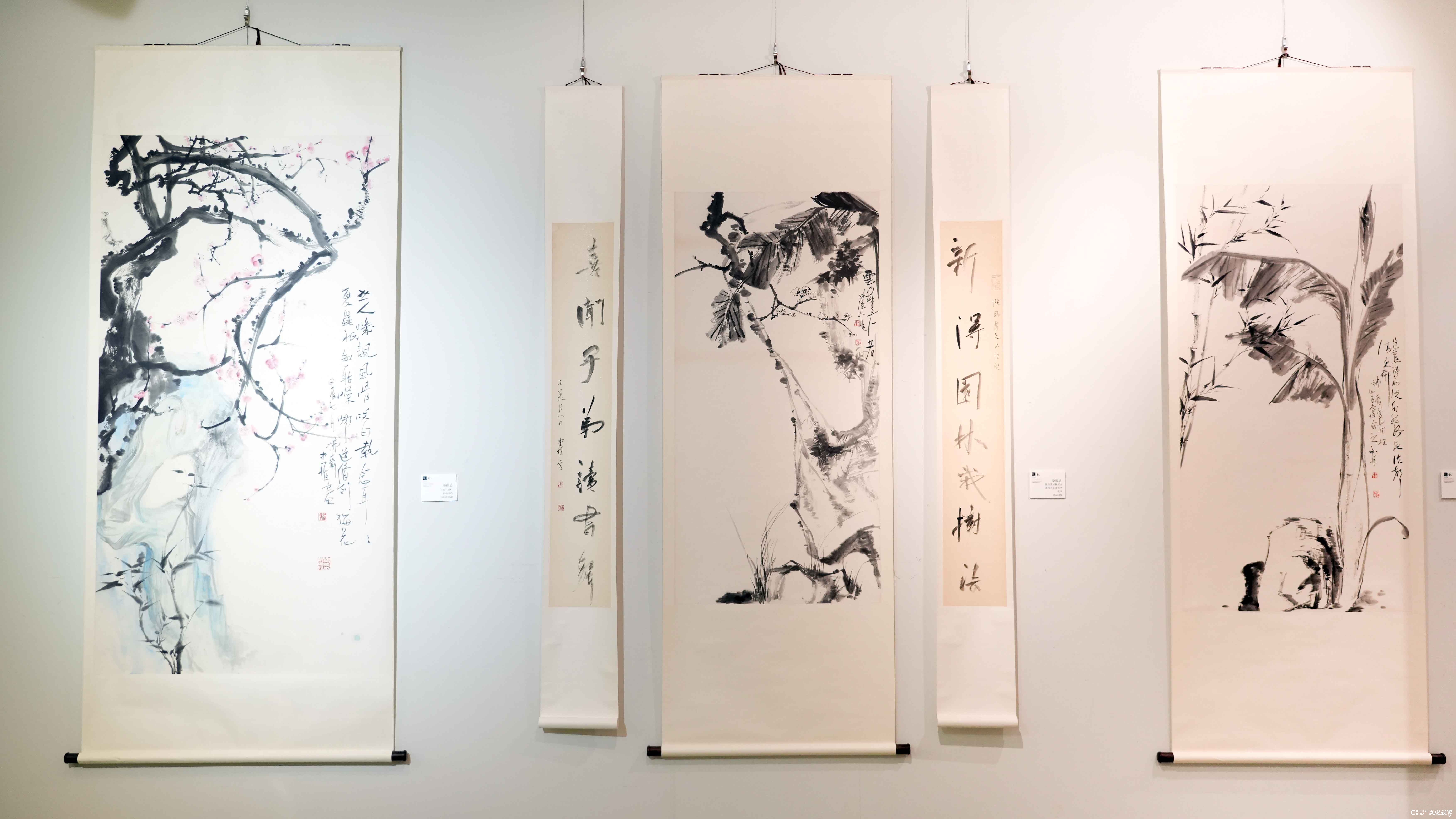 “允执——冯超 梁振忠 韩斌 韩宏宇中国画作品展（第三回）”今日在济南开幕