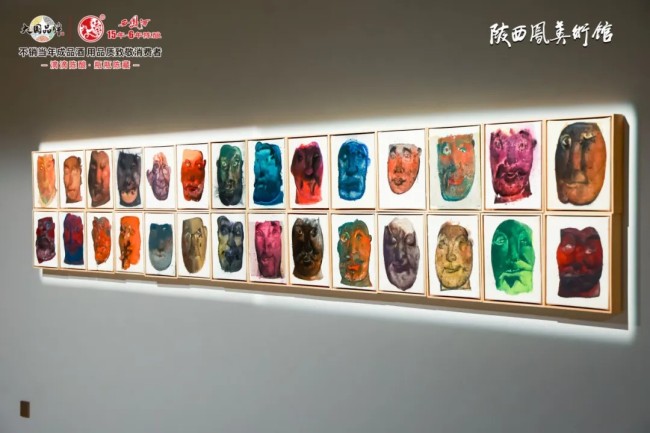 春节好眼福丨“同异——五人绘画艺术研究展·西安站”昨日开展，展期至2月28日