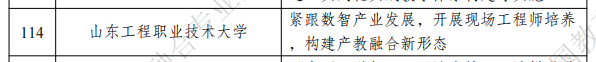 山东工程职业技术大学两案例入选2023-2024年度产教融合校企合作典型案例