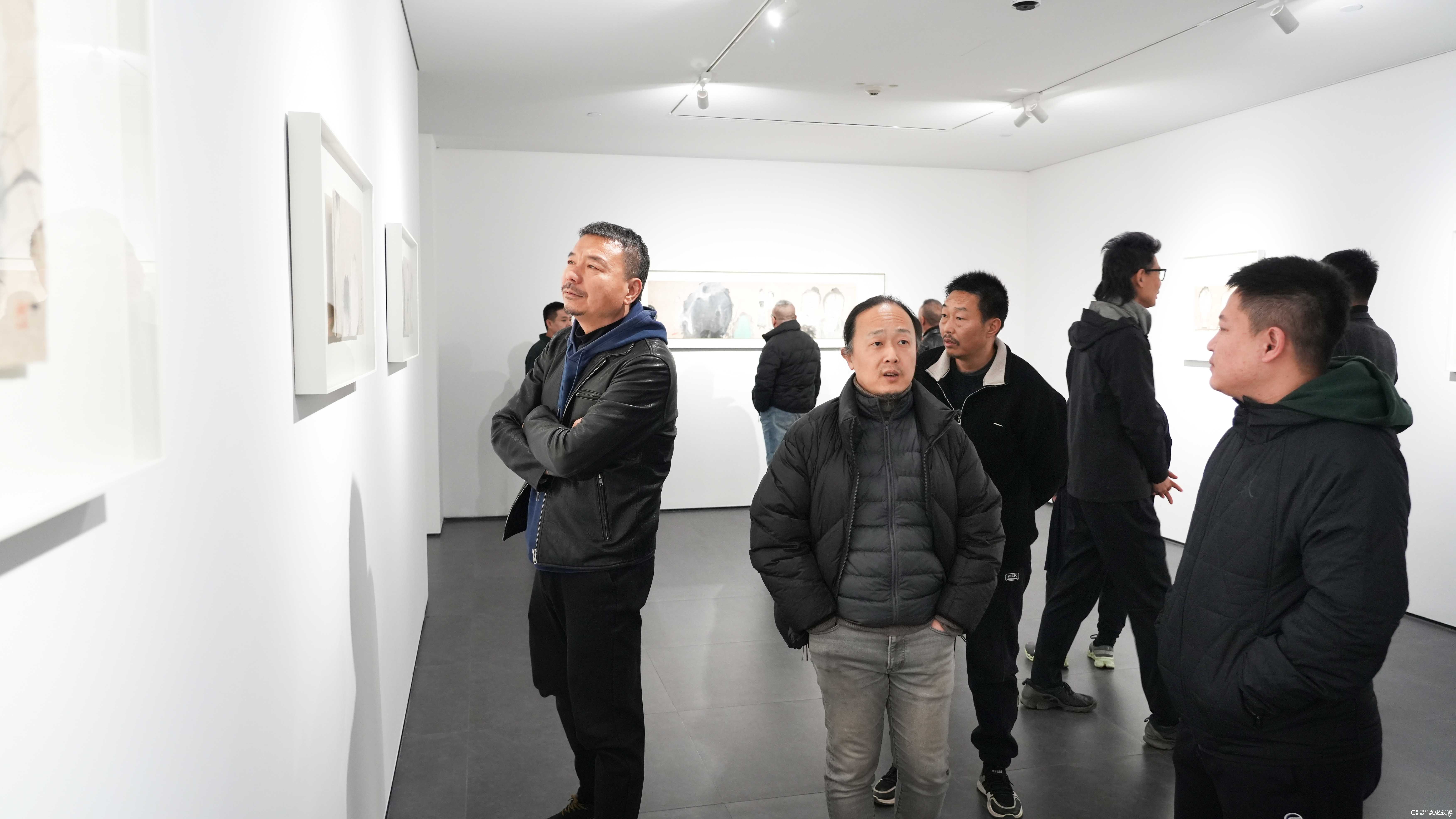 春节好眼福 | “别处——刘庆和个展”昨日在济南开幕