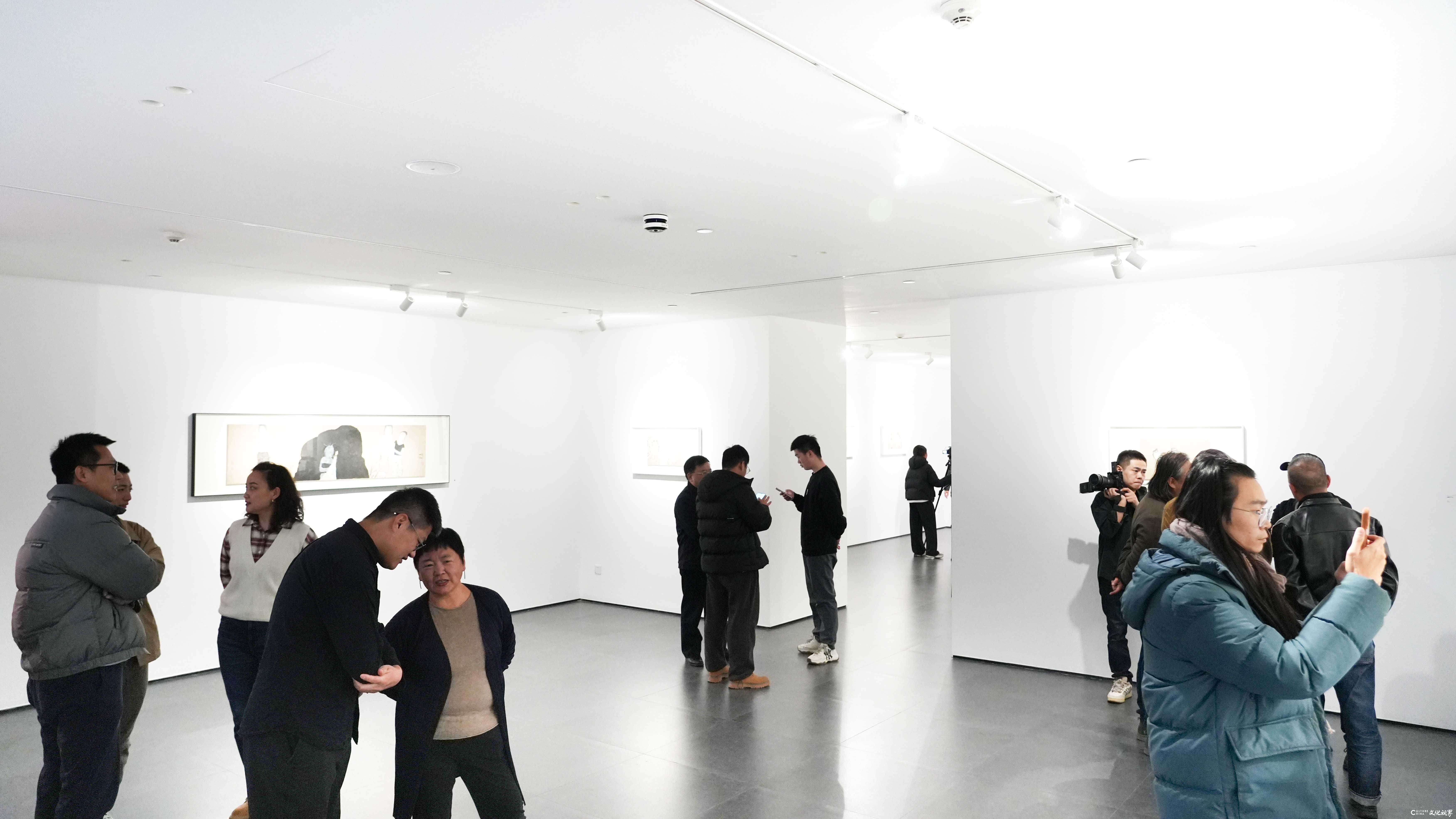 春节好眼福 | “别处——刘庆和个展”昨日在济南开幕