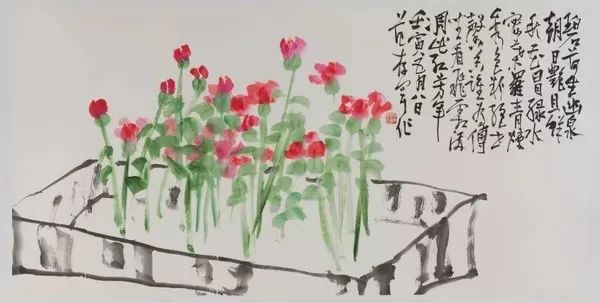 范存刚·大写意花鸟画 | 在北方碑性风骨的笔意显现中，展现出一派“活泼泼”的天真烂漫情景