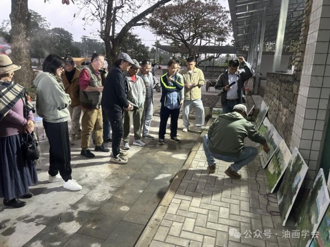 生动演绎海南本土文化与当代精神——“海口油画学会新春屯昌写生作品线上展”开展