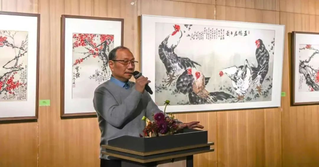 禽鸟之毕肖 花卉之清丽 | “米景扬绘画艺术展”在上海开幕，《米景扬重彩水墨集》新书发布会同期举行