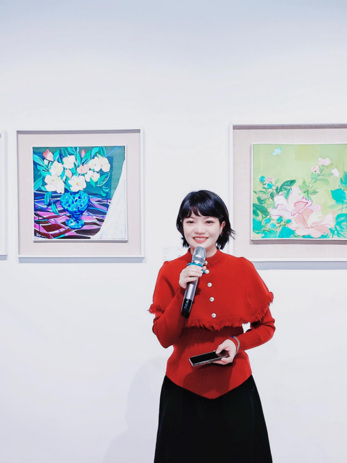 春节好眼福 | “彩韵——一束鲜红一束淡绿”王海燕个展在上海开幕，展期至3月2日