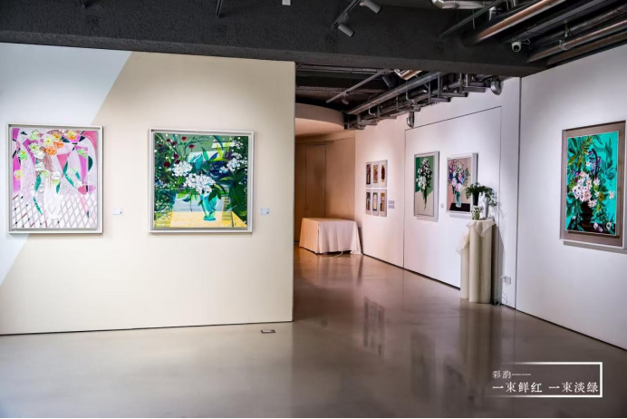 春节好眼福 | “彩韵——一束鲜红一束淡绿”王海燕个展在上海开幕，展期至3月2日