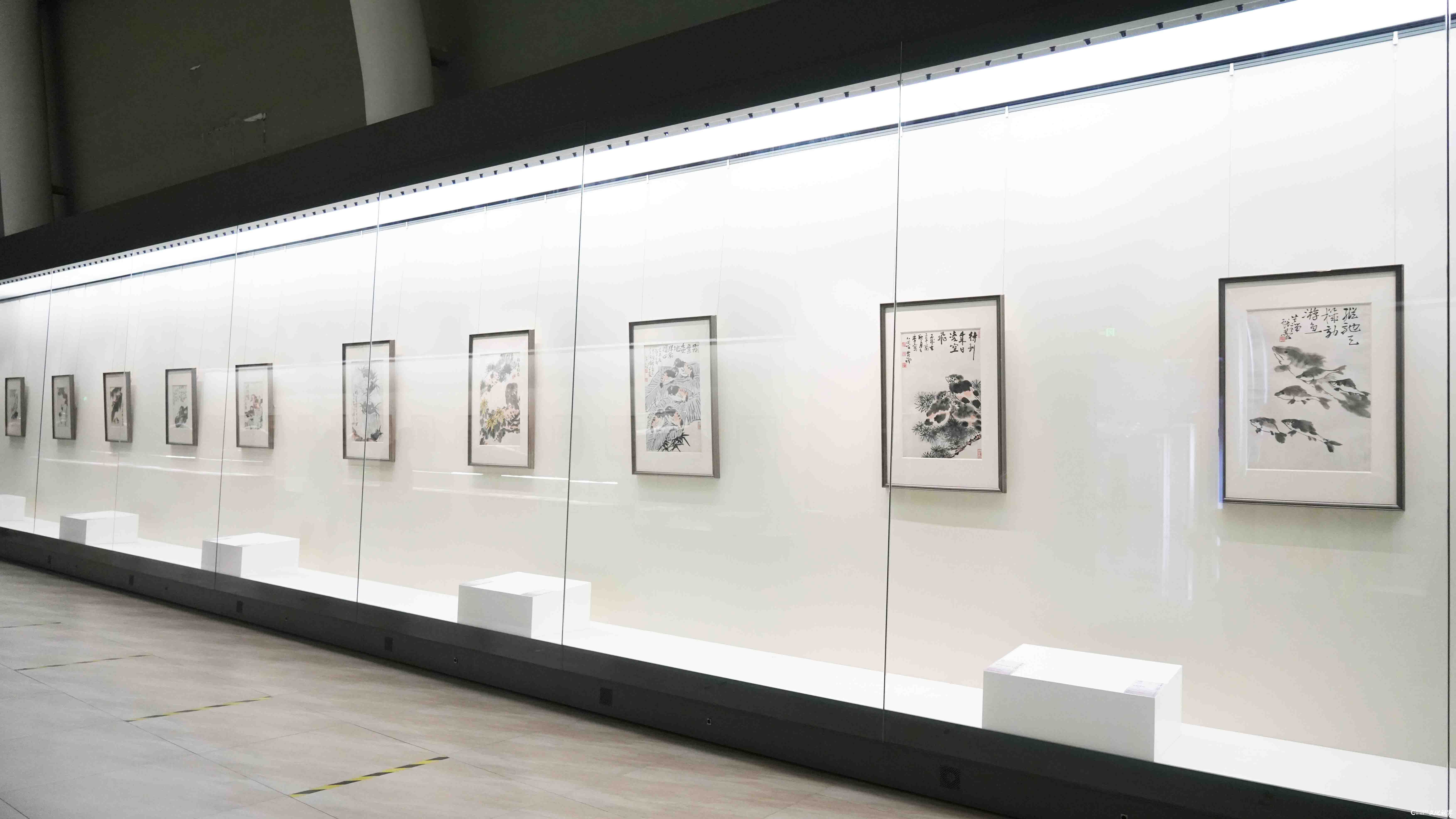 “毫端心画·纪念李苦禅诞辰125周年小品精品平行展”暨好事成双·宗师写意贺新年迎新活动今日在济南市美术馆举行