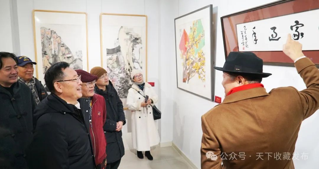 魂牵梦绕 桑梓情深——“回家过年”潍坊籍文艺家书画展昨日在潍坊开幕