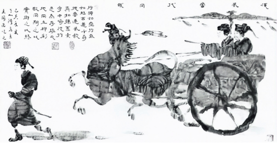 王阔海丨金石味道和笔墨意蕴结合，新汉画水墨开辟了一个审美领域